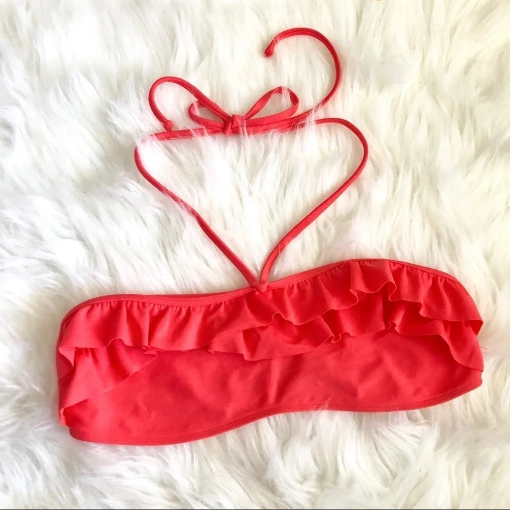 [HCO] Ruffled Bikini Top
